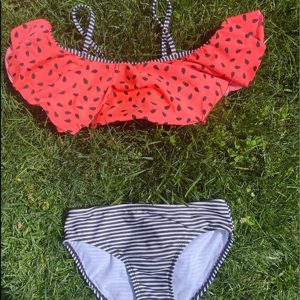 Target Cat and Jack watermelon swimsuit